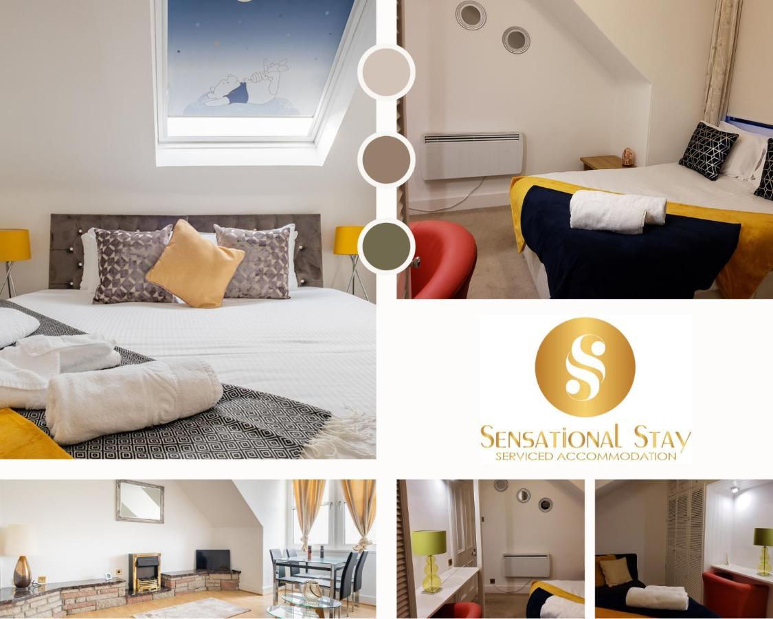 2 Bedroom Apt At Sensational Stay Serviced Accommodation Aberdeen - Clifton Road المظهر الخارجي الصورة